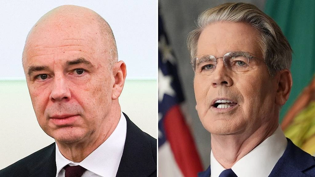 Антон Силуанов и Скотт Бессент. Обложка © ТАСС / Julia Demaree Nikhinson, Владимир Смирнов