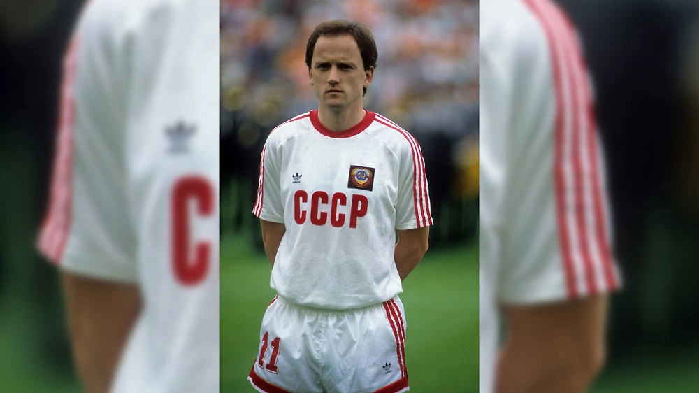 Игорь Беланов сыграл 33 матча за сборную СССР и забил 8 голов. Фото © ТАСС / imago sportfotodienst