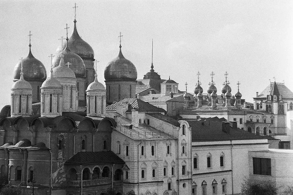 Почему первый Успенский собор Кремля разобрали при Иване III в 1472 году? Фото © Евгений Кассин