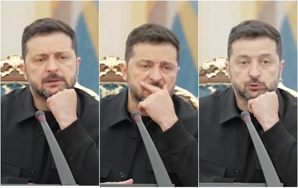 Скриншот из трансляции украинских телеканалов
