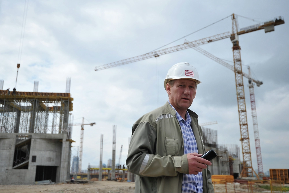 Сколько зарабатывают прорабы в 2026 году. Фото © ТАСС / Рамиль Ситдиков
