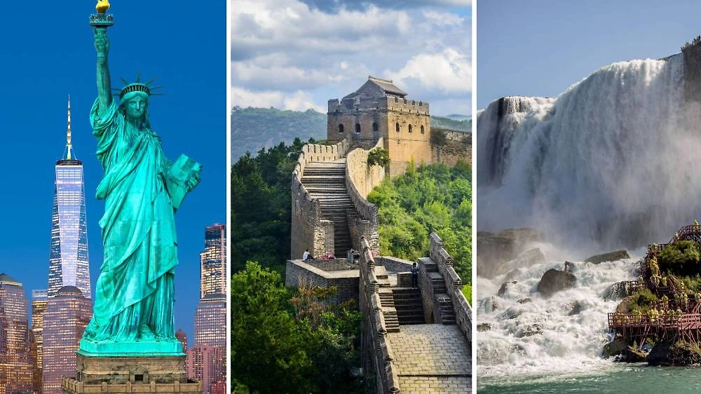 Главные трюки Копперфильда: Статуя Свободы, Китайская стена, Ниагара. Фото © Shutterstock / FOTODOM / Volodymyr TVERDOKHLIB, aphotostory, © ТАСС / IMAGO / Jürgen Schwenkenbecher