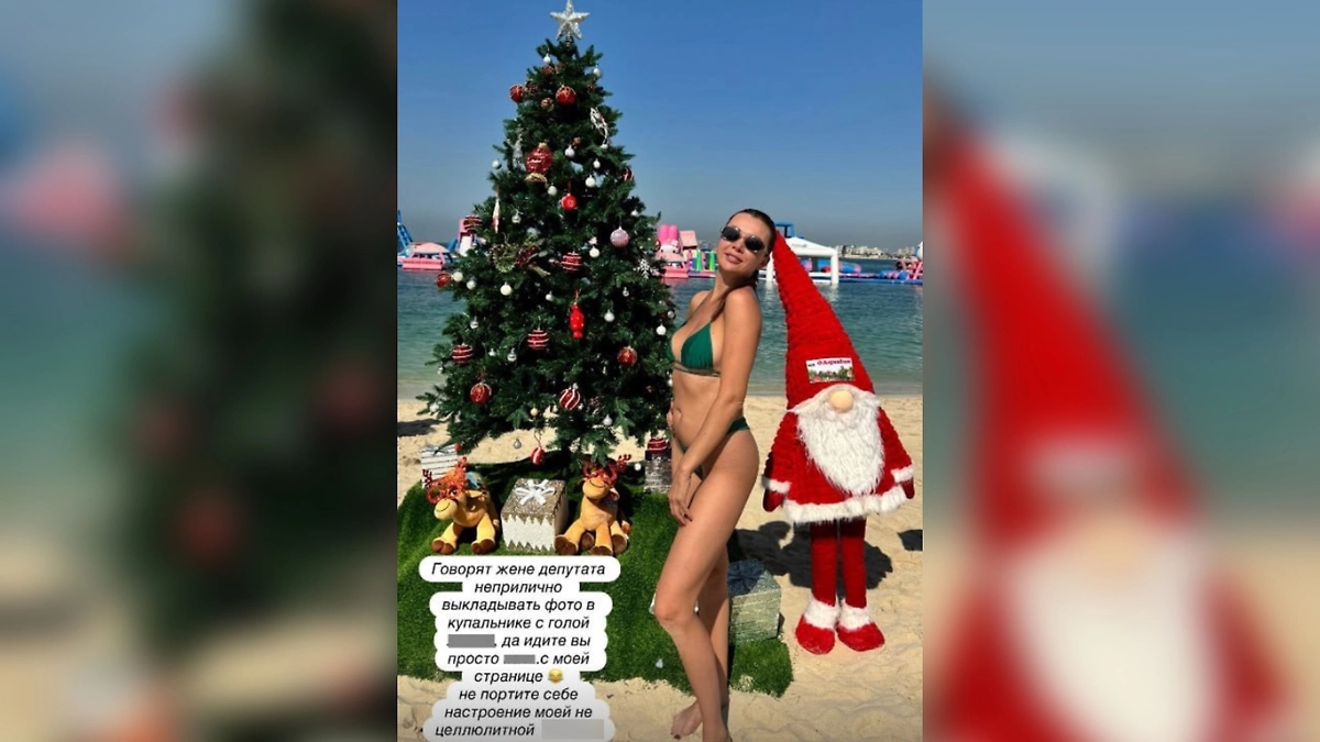 В Новосибирске жена депутата Зубкова послала подписчиков на три буквы. Фото © Instagram (признан экстремистской организацией и запрещён на территории Российской Федерации)/ecnovikova