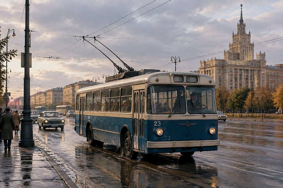 Почему Владимир Трещалов работал водителем троллейбуса после успеха в советском кино? ИИ-иллюстрация: создано редакцией Life.ru с использованием ChatGPT (OpenAI)