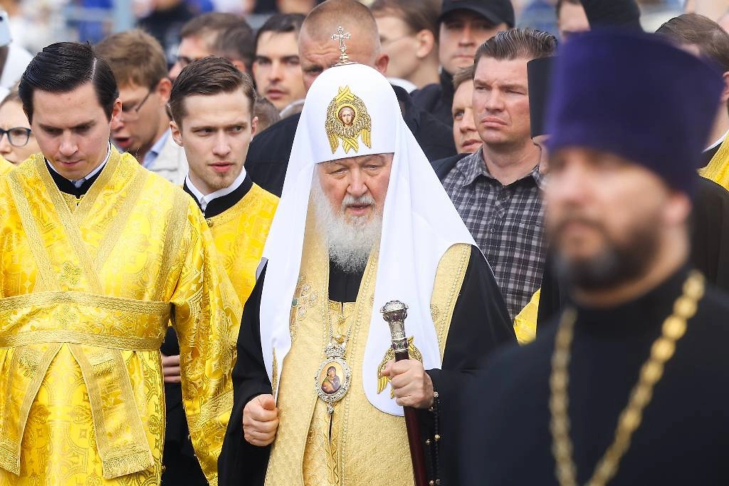 Патриарх Кирилл. Обложка © ТАСС / Павел Селезнёв