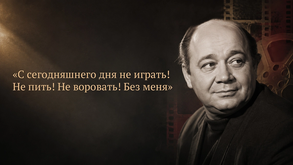 Фраза Трошкина «Не играть! Не пить! Не воровать! Без меня» из фильма «Джентльмены удачи» 1971 года. ИИ-иллюстрация: создано редакцией Life.ru с использованием ChatGPT (OpenAI)