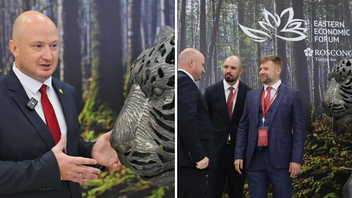 Во Владивостоке открыли стальную скульптуру амурского тигра. Фото © Telegram / Центр «Амурский тигр»