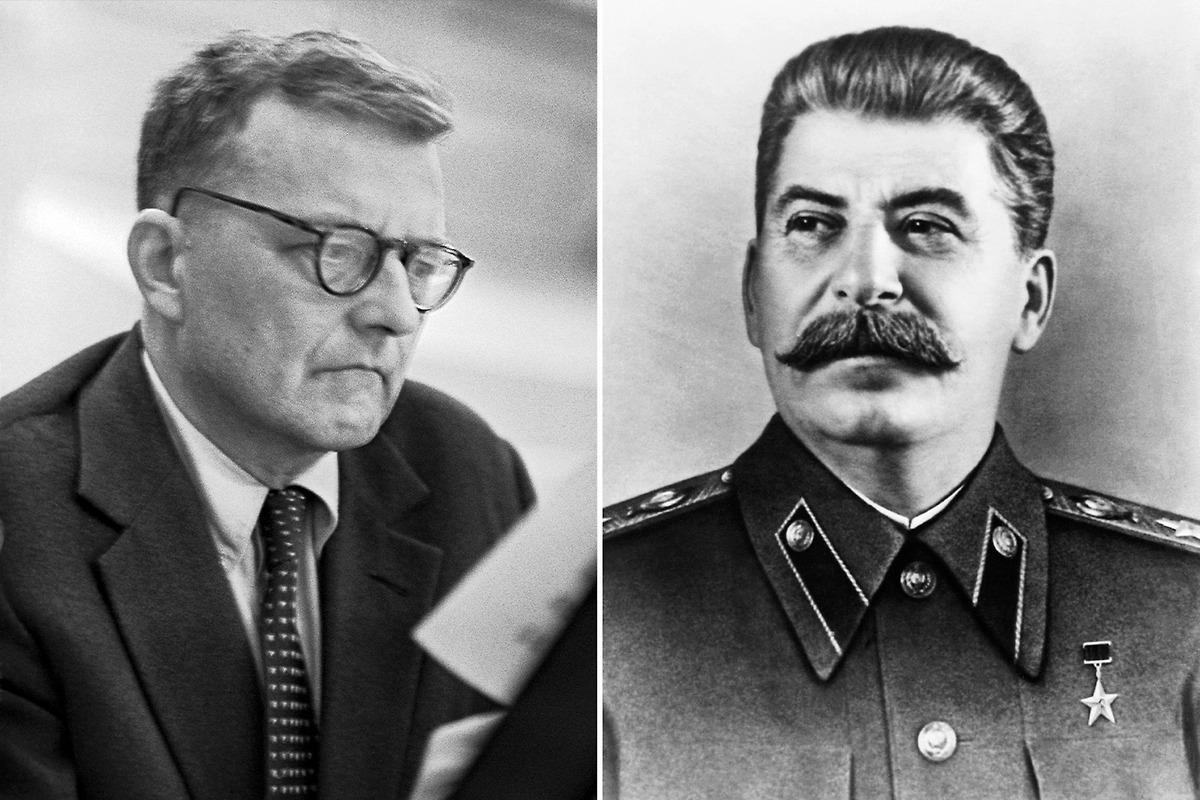 Шостакович и Сталин: почему государственные награды не защищали композитора от публичной травли? Фото © ТАСС / Николай Науменков, И. Шагин