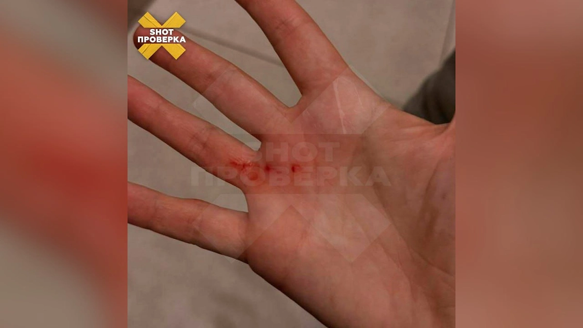Сотрудник «Красного и Белого» избил москвичку на глазах у её трёхлетнего сына. Фото © Telegram / SHOT ПРОВЕРКА