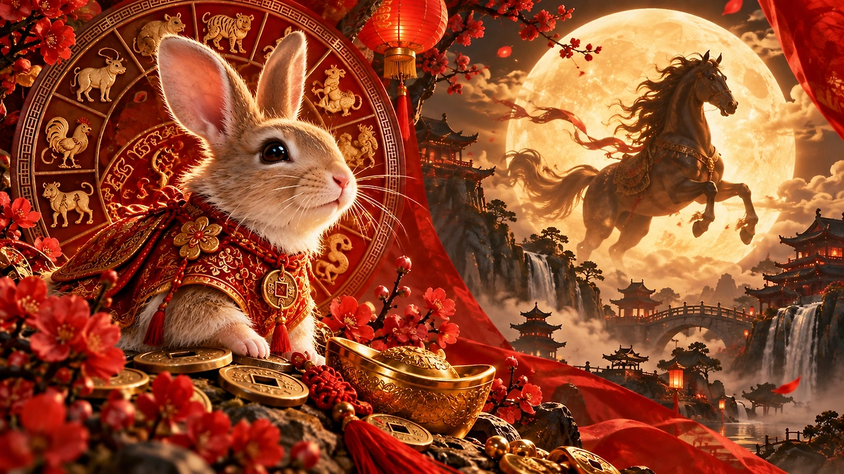 Кролик в месяц Петуха: как пережить полнолуние 26 сентября. ИИ-иллюстрация: создано редакцией Life.ru с использованием ChatGPT (OpenAI)
