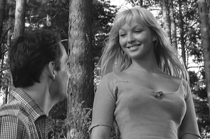 В 17 лет Марина Влади сыграла свою звёздную роль в фильме «Колдунья». Фото © «Колдунья», режиссёр Андре Мишель, сценаристы Поль Андреота, Жак Компанеец, Кристиана Имбер