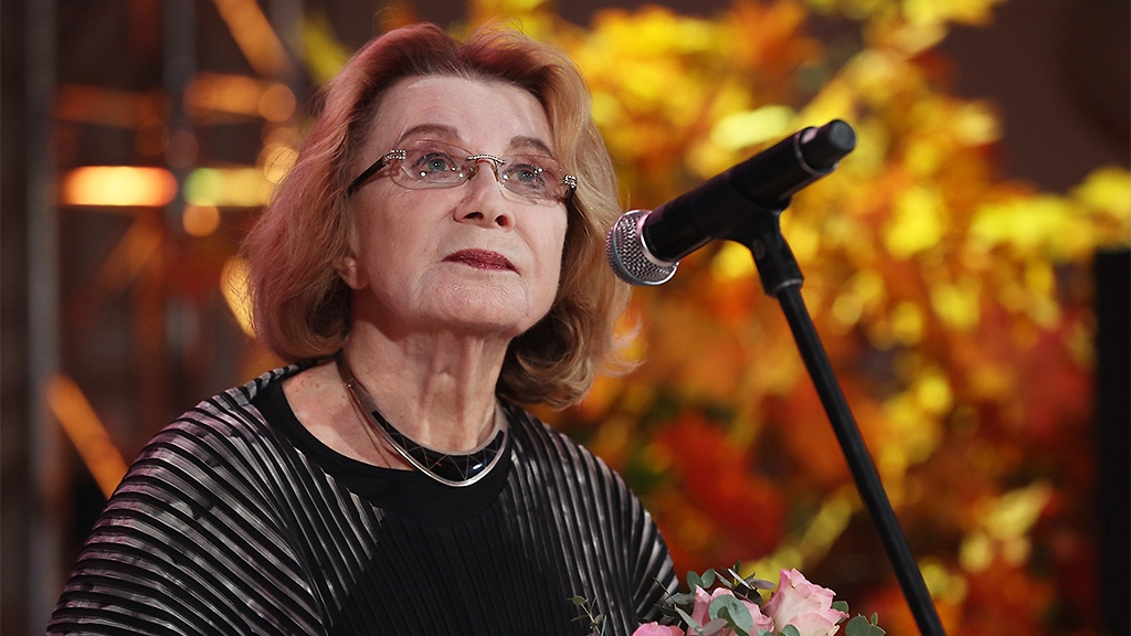Алла Демидова на церемонии вручения Международной премии Станиславского в Москве, 2018 год. Фото © ТАСС / Михаил Терещенко 