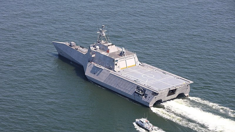 USS Santa Barbara. Обложка © Austal USA
