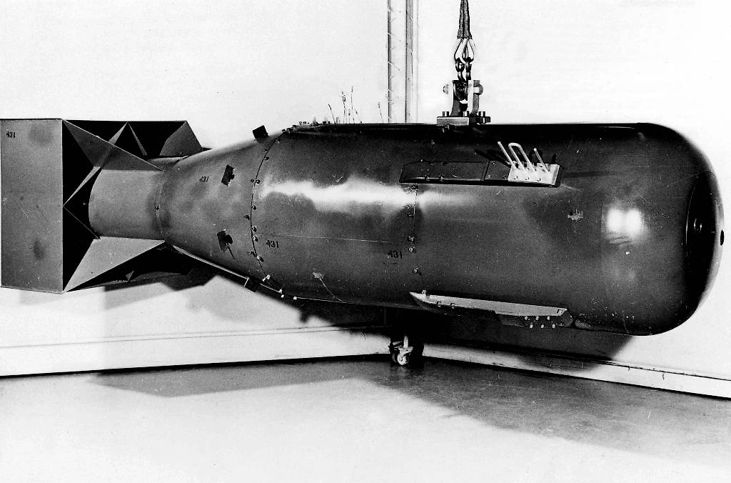 Атомная бомба «Малыш», сброшенная США на Хиросиму 6 августа 1945 года. Фото © Imago / TASS 