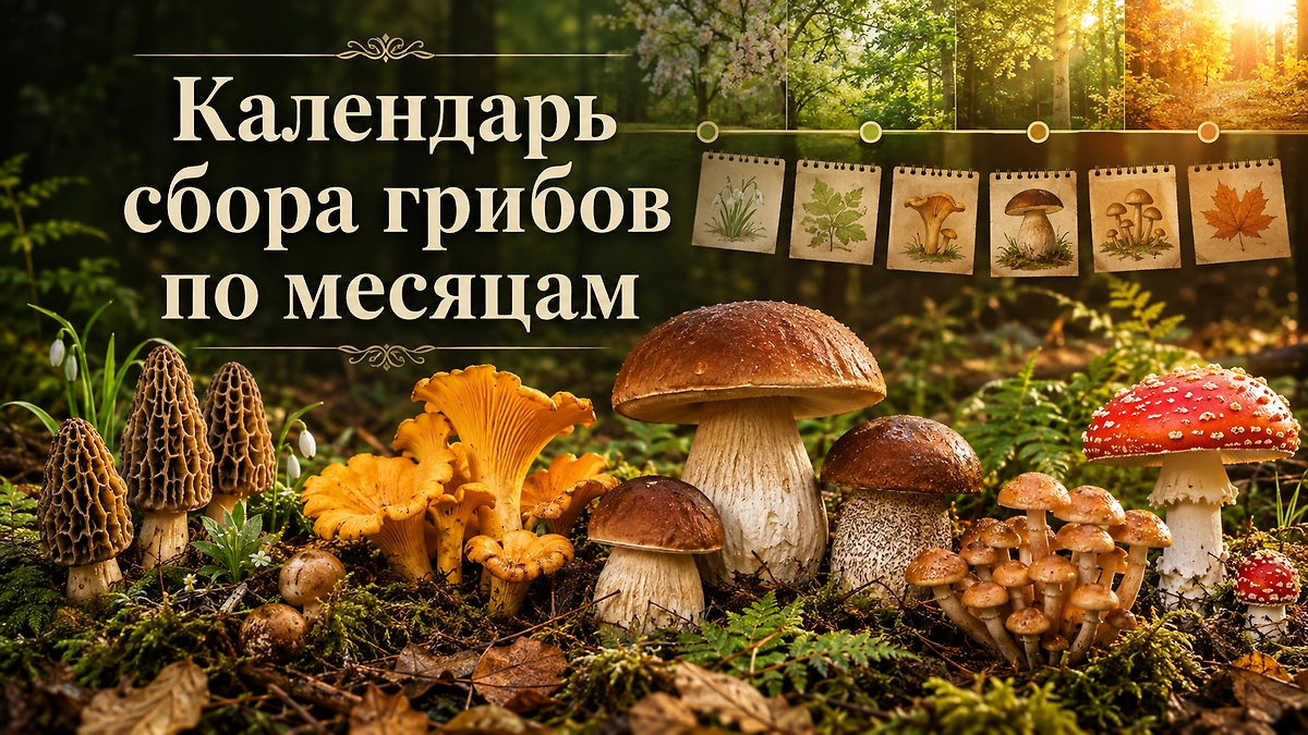 Календарь сбора по месяцам