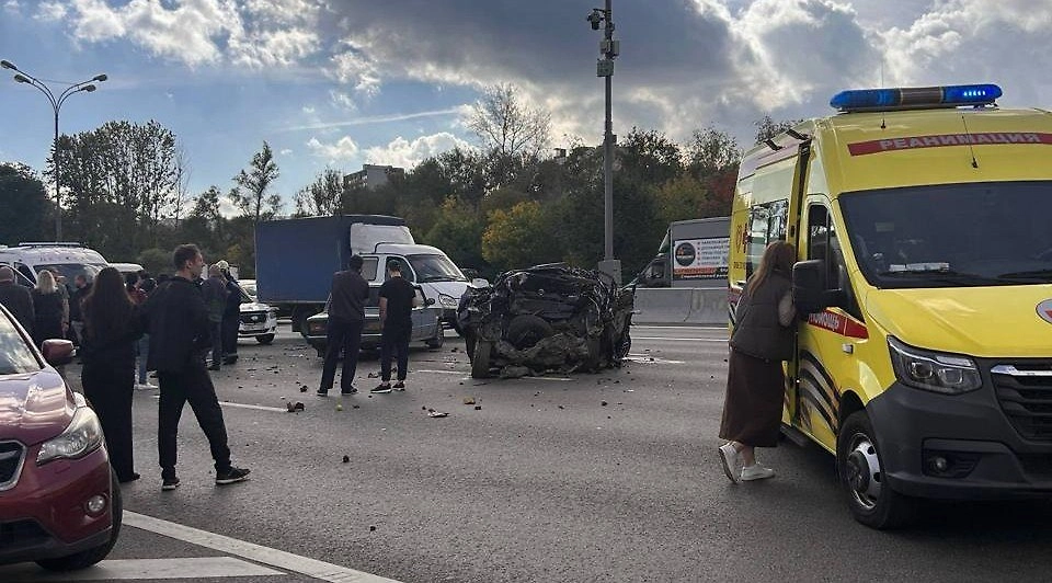 Обложка © Telegram / ДТП и ЧП МОСКВА и МО