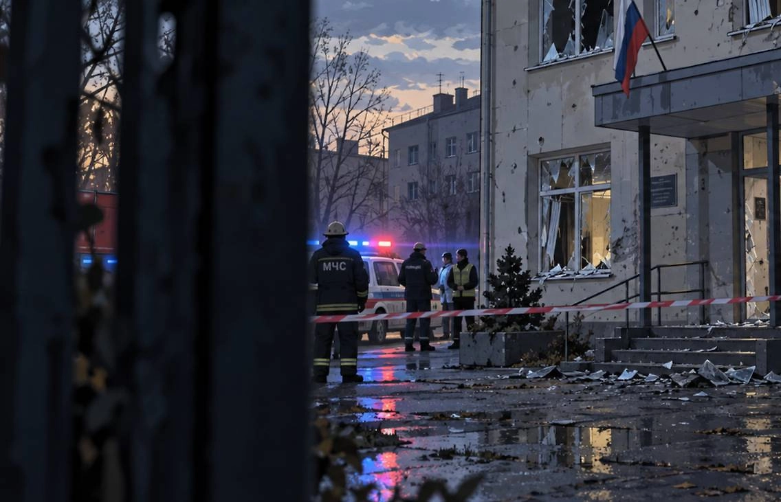 При атаке дронов в Орловской области пострадало здание ТИК