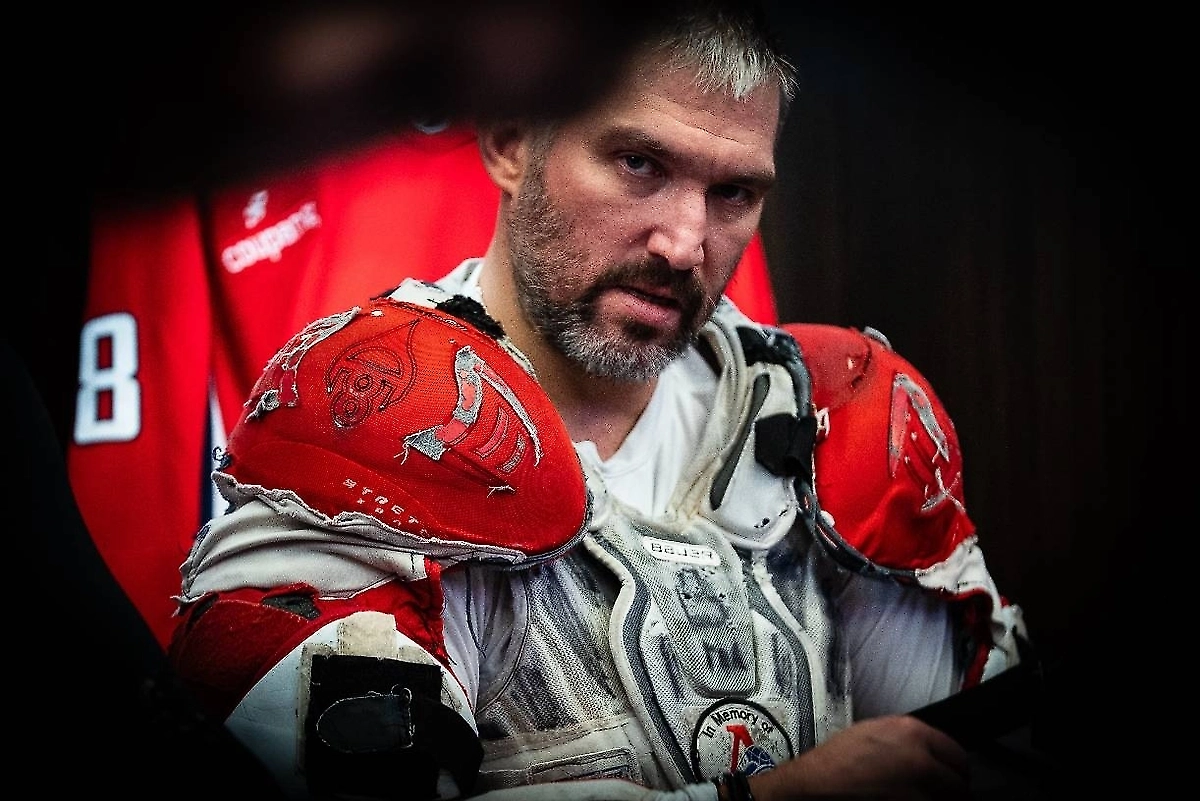 Александр Овечкин. Обложка © Х / Washington Capitals
