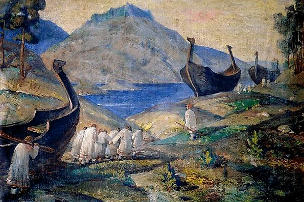 Торговые пути Древней Руси: из варяг в греки. Фото © Wikipedia / Николай Константинович Рерих.
