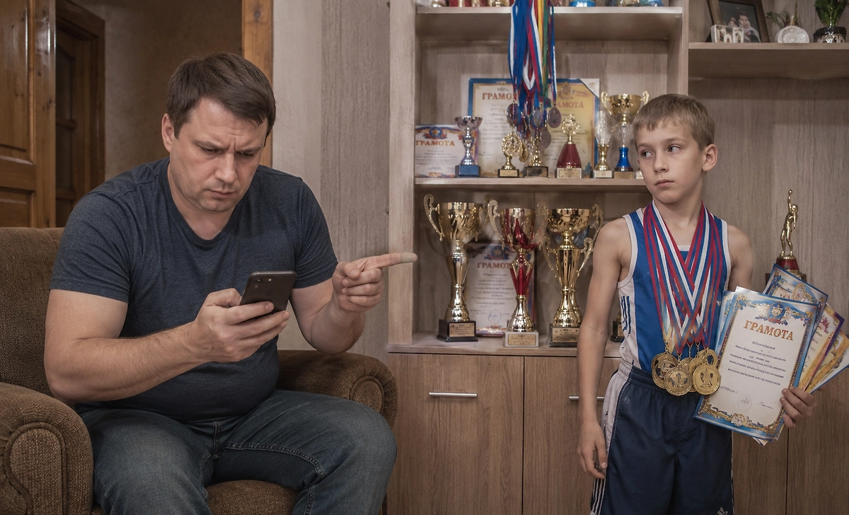 Сравнение детей в родительском чате: скрытая сторона успехов. ИИ-иллюстрация: создано редакцией Life.ru с использованием ChatGPT (OpenAI)