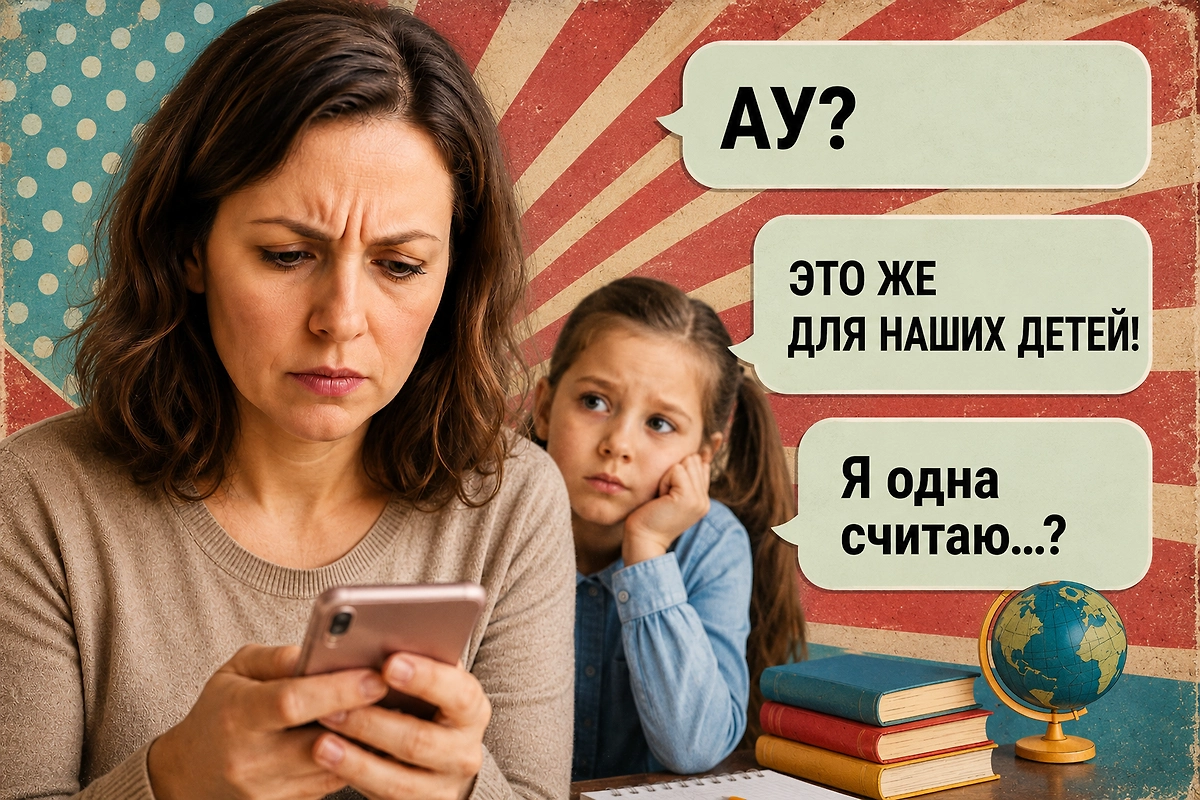 Фразы в родительском чате, которые превращаются в манипуляцию. ИИ-иллюстрация: создано редакцией Life.ru с использованием ChatGPT (OpenAI)