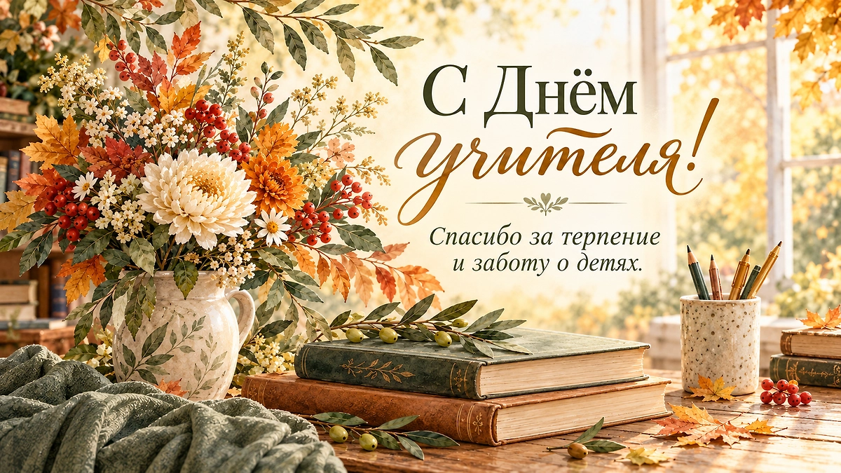 Как родителям поздравить учителя с праздником. ИИ-иллюстрация: создано редакцией Life.ru с использованием ChatGPT (OpenAI)