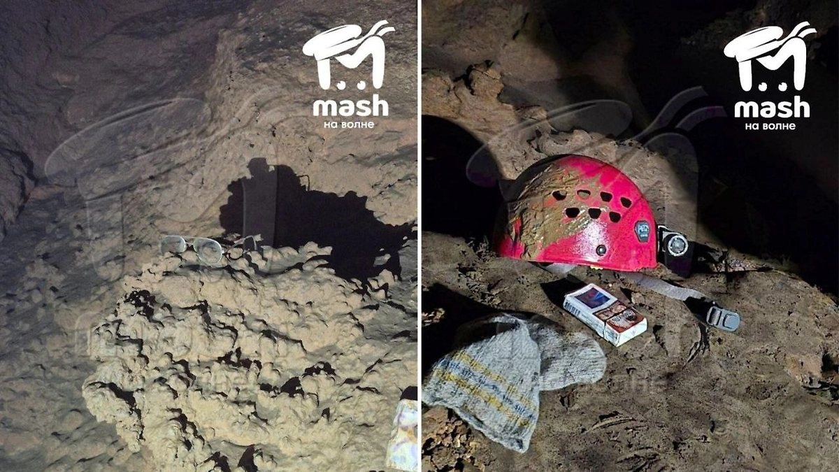 Появились фотографии из похода спасённых в Крыму спелеологов. Фото © Telegram / «Mash на волне»