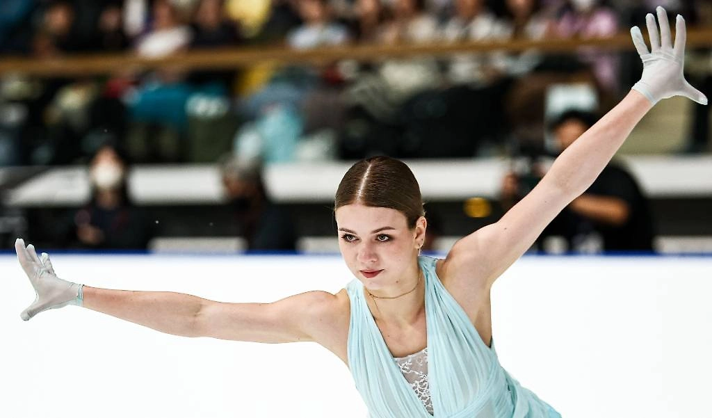 Kinoshita Group Cup стал для Александры Трусовой первым международным стартом после Олимпиады-2022. Фото © Михаил Терещенко/ТАСС