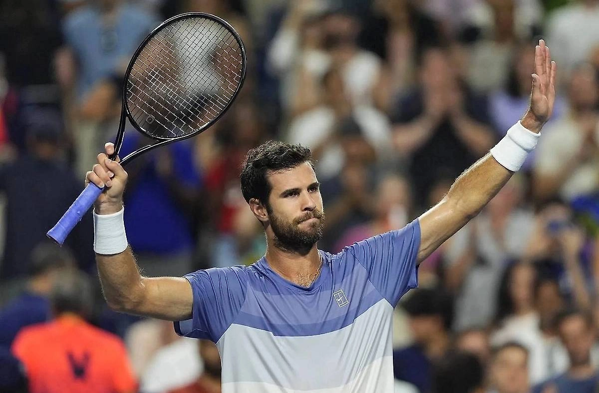 Карен Хачанов. Обложка © tennis-russia.ru