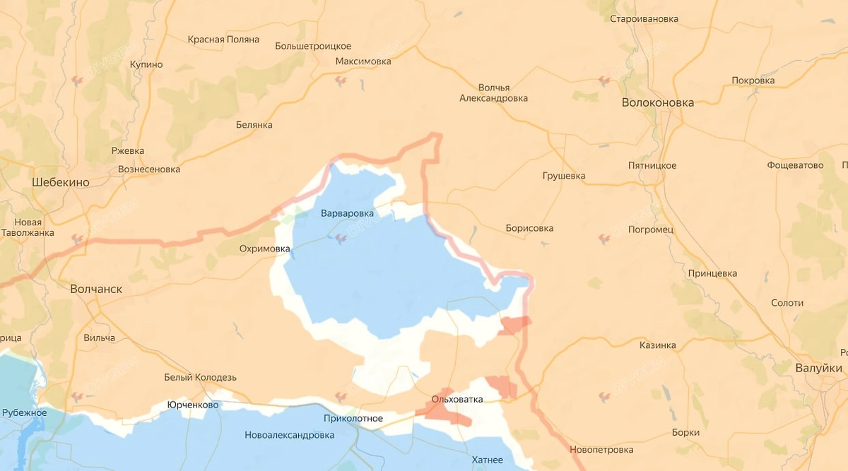 Армия России освободила Долгенькое и Березники. Фото © divgen.ru