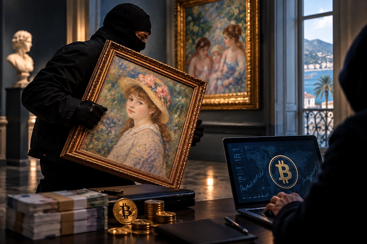 Под заказ и за криптовалюту: Эксперты раскрыли судьбу украденных картин Ренуара на €9 млн