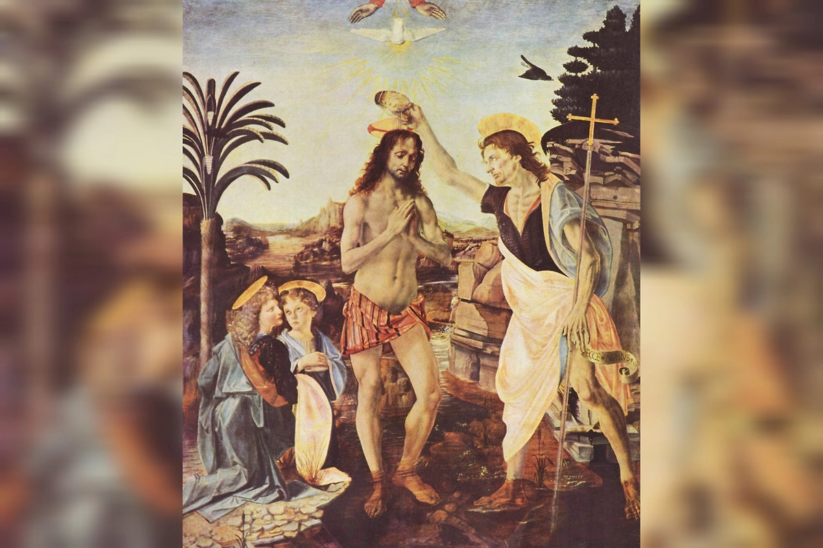 Крещение Господне 2026: Суть праздника. Фото © Wikipedia / Андреа Верроккьо