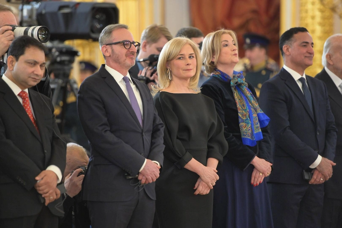 Иностранные послы на церемонии вручения верительных грамот. Фото © Life.ru