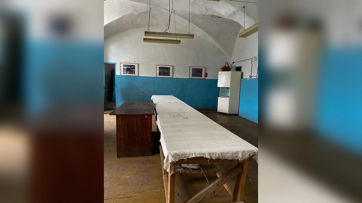 Здание психбольницы Жодишки изнутри. Фото © Instagram (признан экстремистской организацией и запрещён на территории Российской Федерации)/ moj_mir_vokrug7