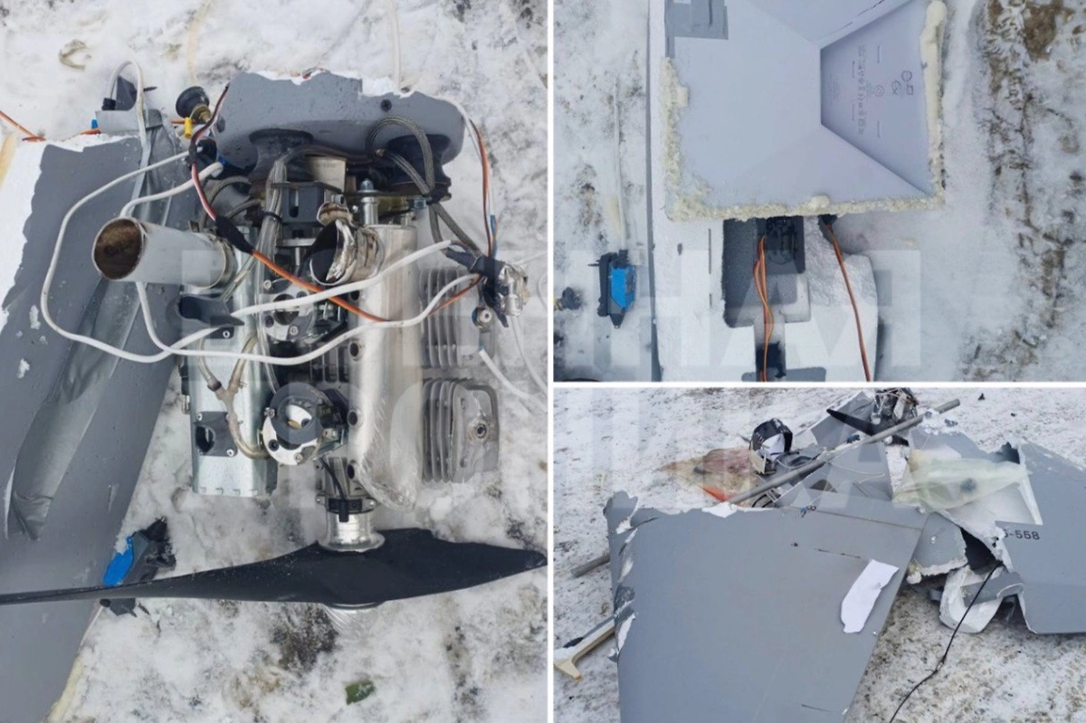 Российские дроны «Италмас» оснастили спутниковой связью Starlink. Фото © Telegram / Военная хроника