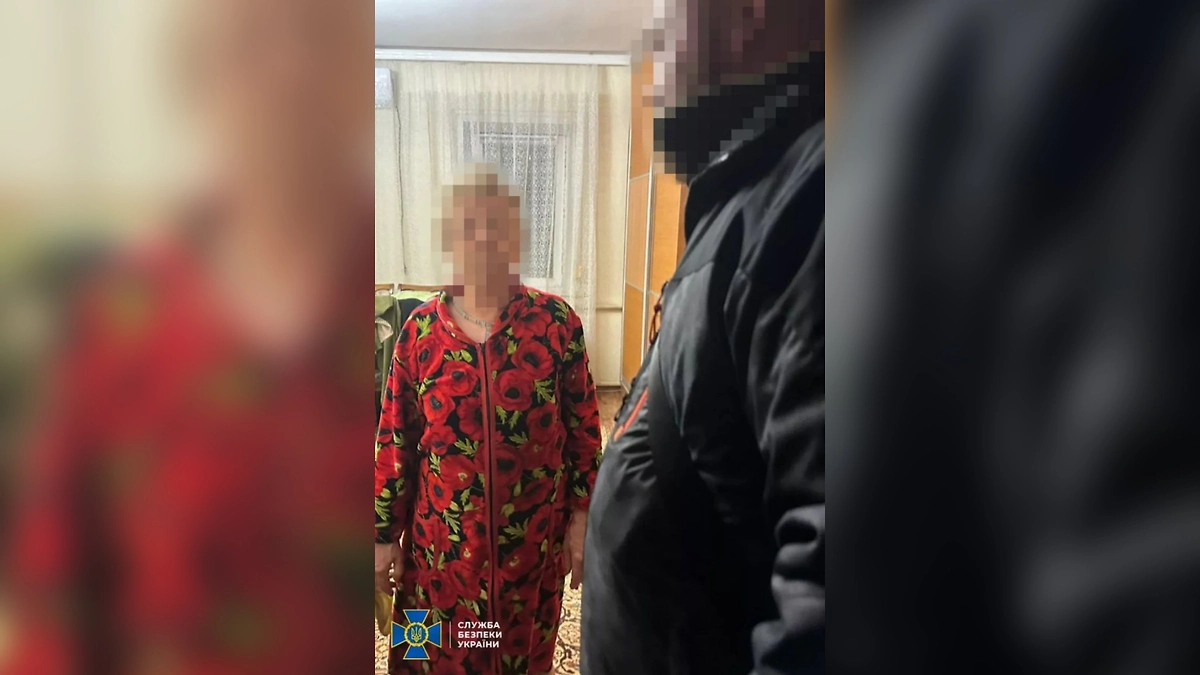 Задержанная руководительница военно-врачебной комиссии. Фото © Пресс-служба СБУ