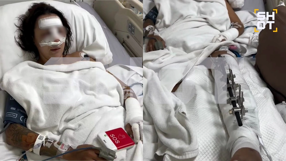 Наталья в госпитале. Фото @ SHOT