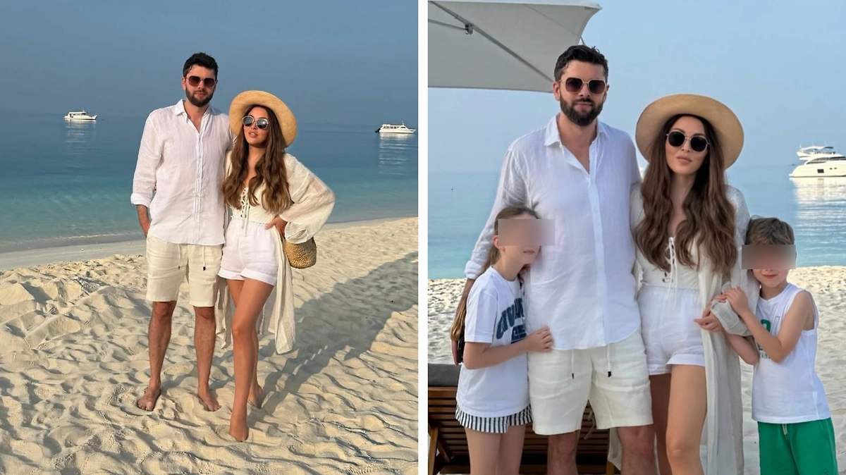 Певица Ирина Дубцова на Мальдивах с бизнесменом Иваном Петренко и его детьми. Фото © Instagram (признан экстремистской организацией и запрещён на территории Российской Федерации) / dubtsova_official