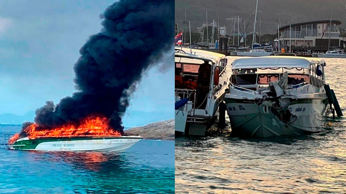 Россиянка, находившаяся на борту утонувшего катера на Пхукете, погибла. Фото © ThaiMECC