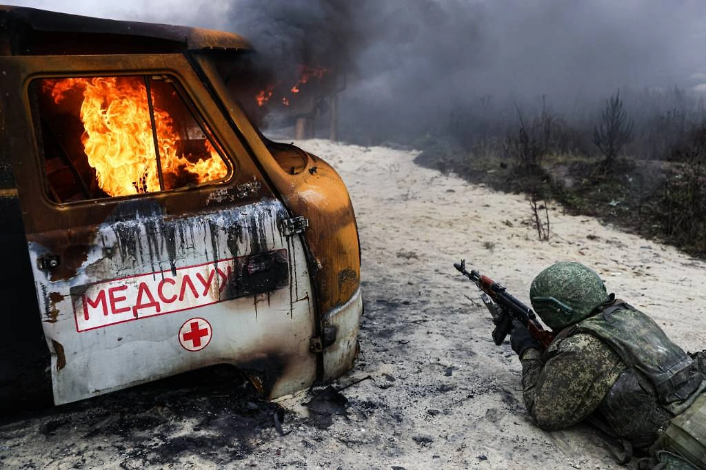 Армия России продвигается к Орехову. Обложка © ТАСС / Александр Река