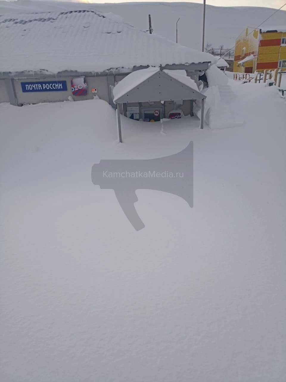 Мощнейший циклон бушует на Камчатке. Фото © Telegram / KamchatkaMedia | Новости Камчатки