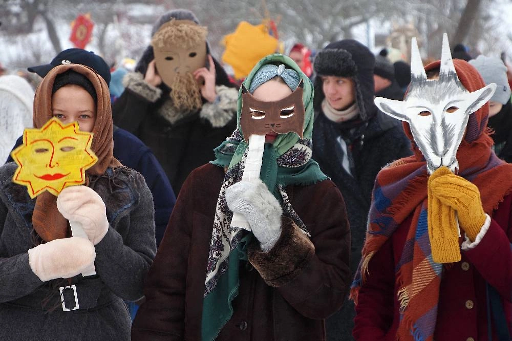 Как колядовать на старый Новый год 2026. Фото © ТАСС / Роман Храмовник