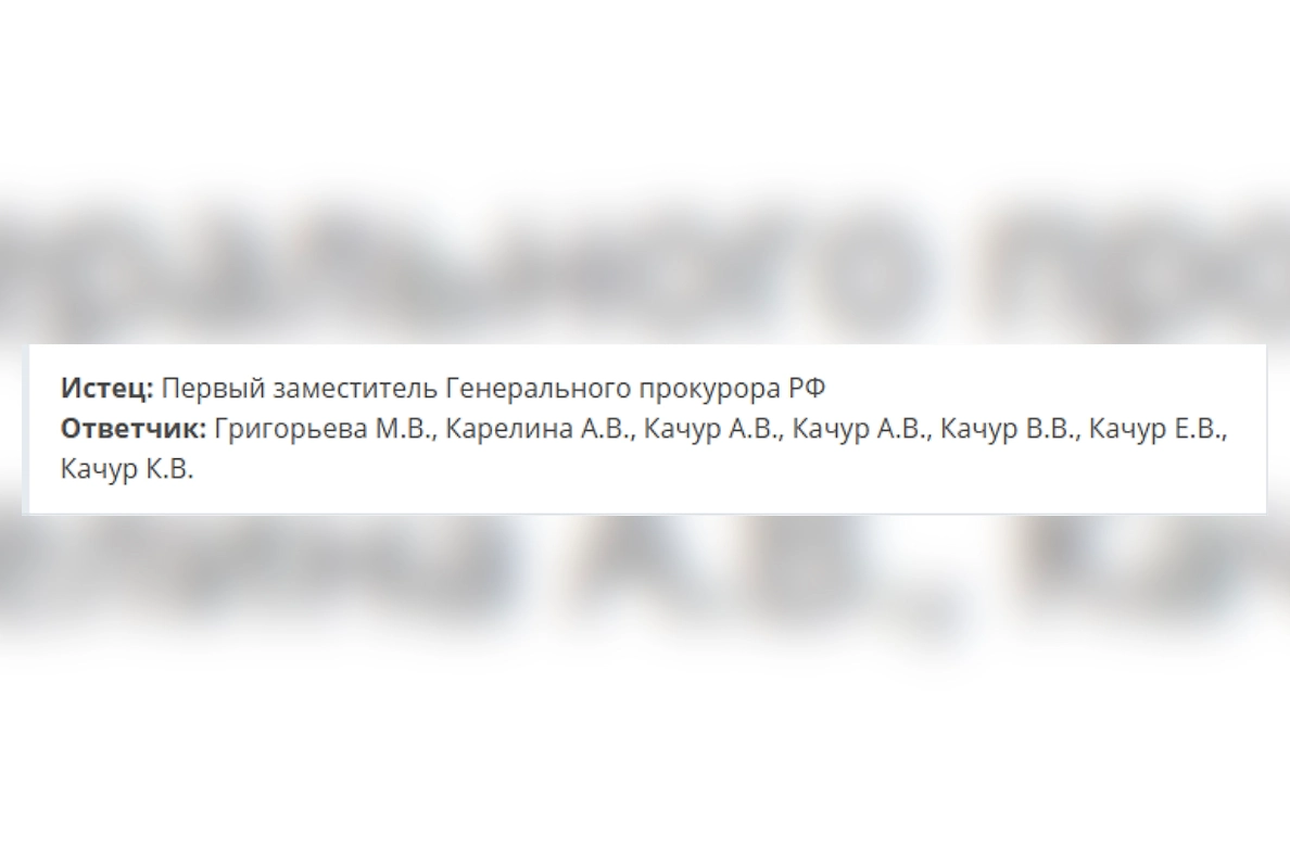 Иск Генпрокуратуры об изъятии в доход государства 11 объектов недвижимости 