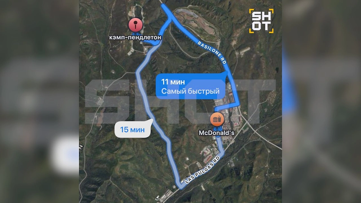 Россиянок арестовали в США после того, как навигатор завёл их на военную базу по пути в «Макдоналдс». Фото © SHOT