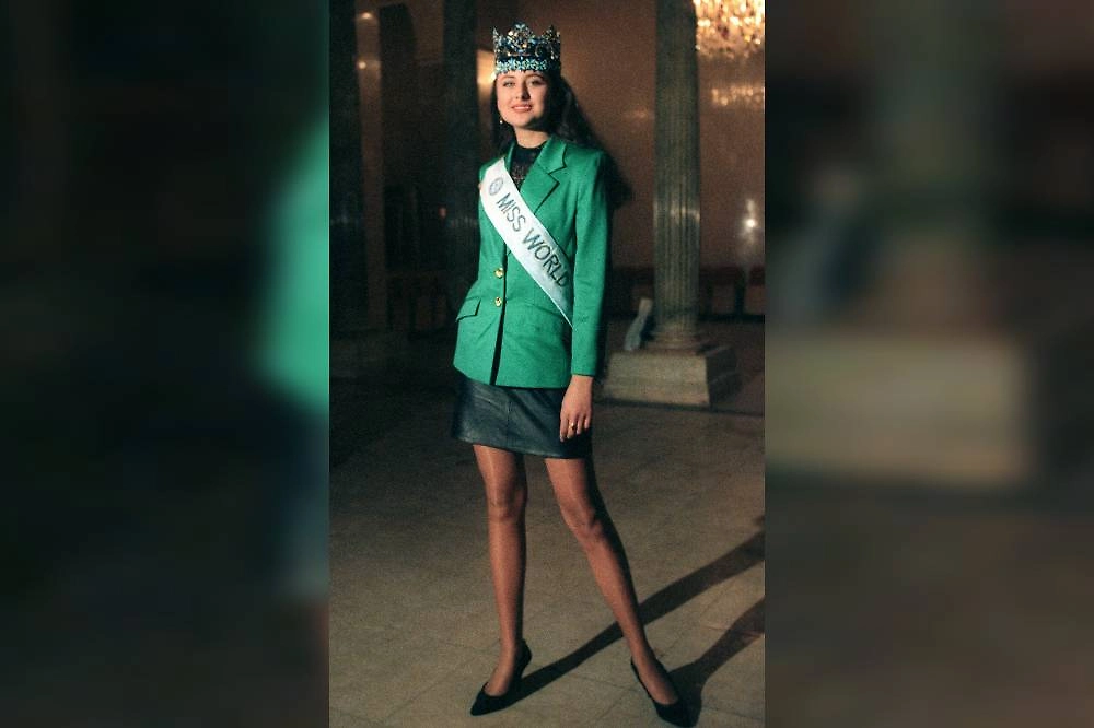 Юлия Курочкина — «мисс мира» 1992 года. Фото © ТАСС / Алексей Жигайлов