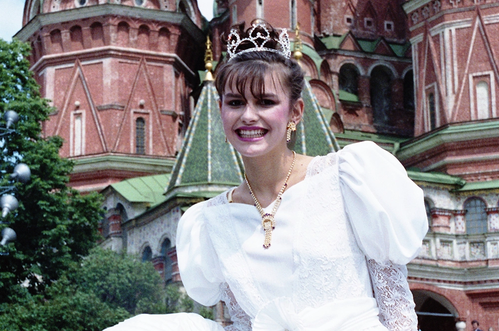 Как появились конкурсы красоты в России: от эмиграции до телешоу. Мария Калинина. Фото © ТАСС / Анатолий Морковкин, Валерий Христофоров