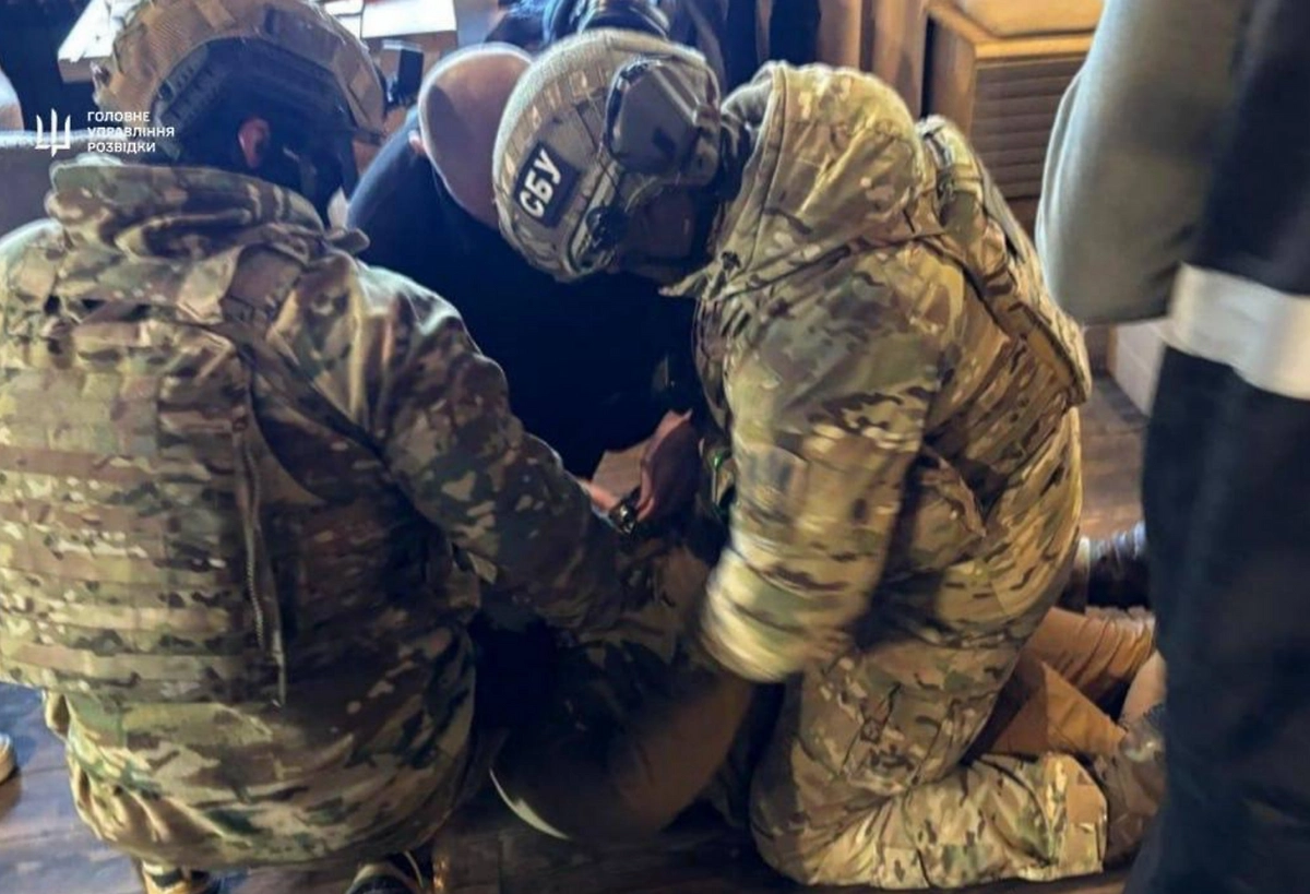 Задержание Кардаш. Фото © ГУР