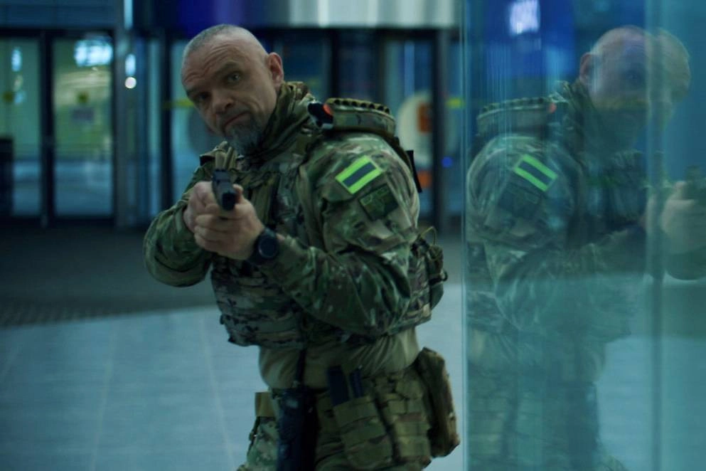 Епифанцев в новом сериале. Фото © Кадр из сериала «Позывной Альфа», режиссёр Иван Архипов / Kino-teatr.ru