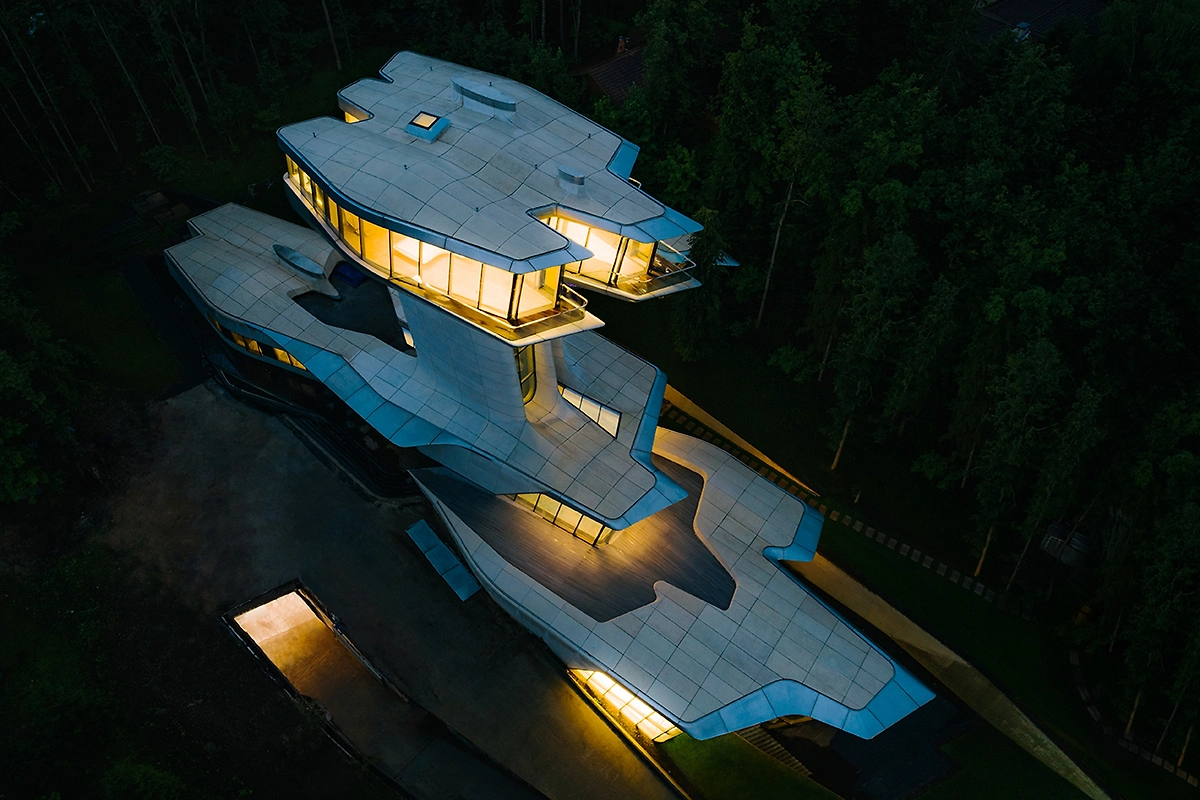 Дом Capital Hill Residence в Барвихе. Фото © zaha-hadid.com