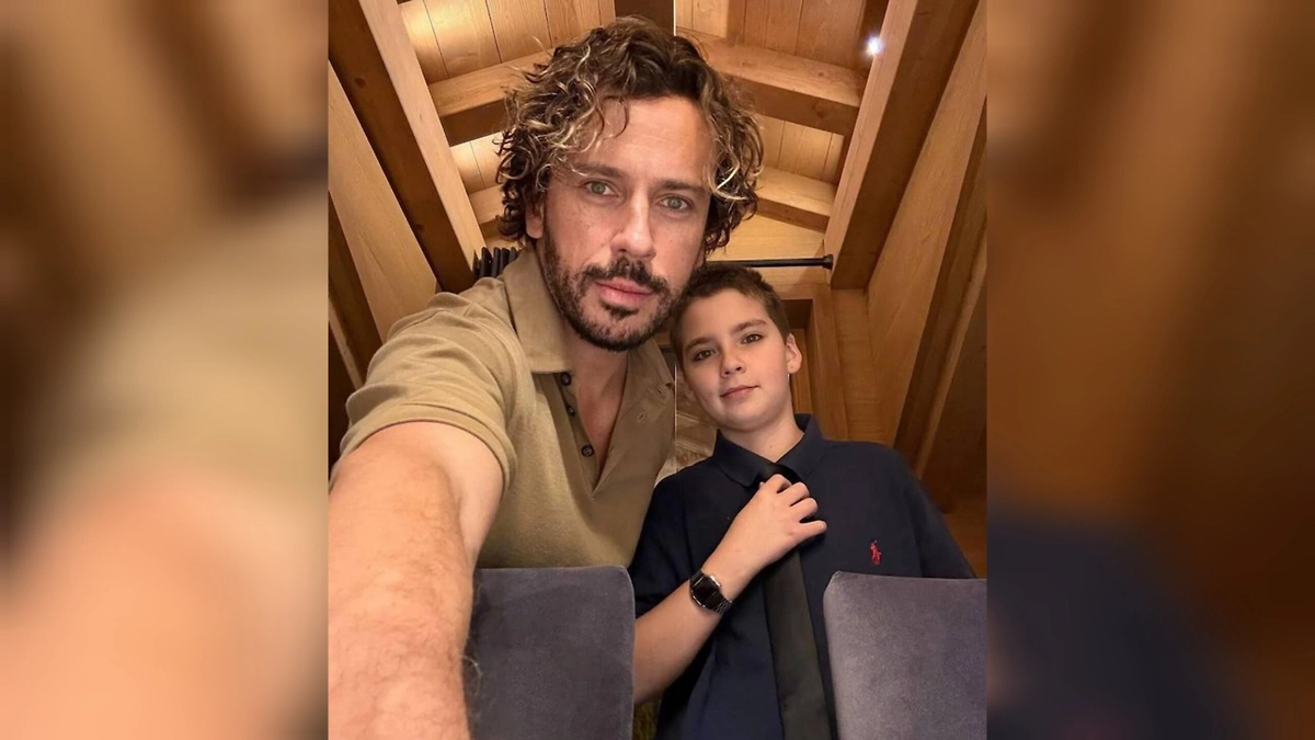 Галкин* с сыном. Фото © Instagram (признан экстремистской организацией и запрещён на территории Российской Федерации) / maxgalkinru